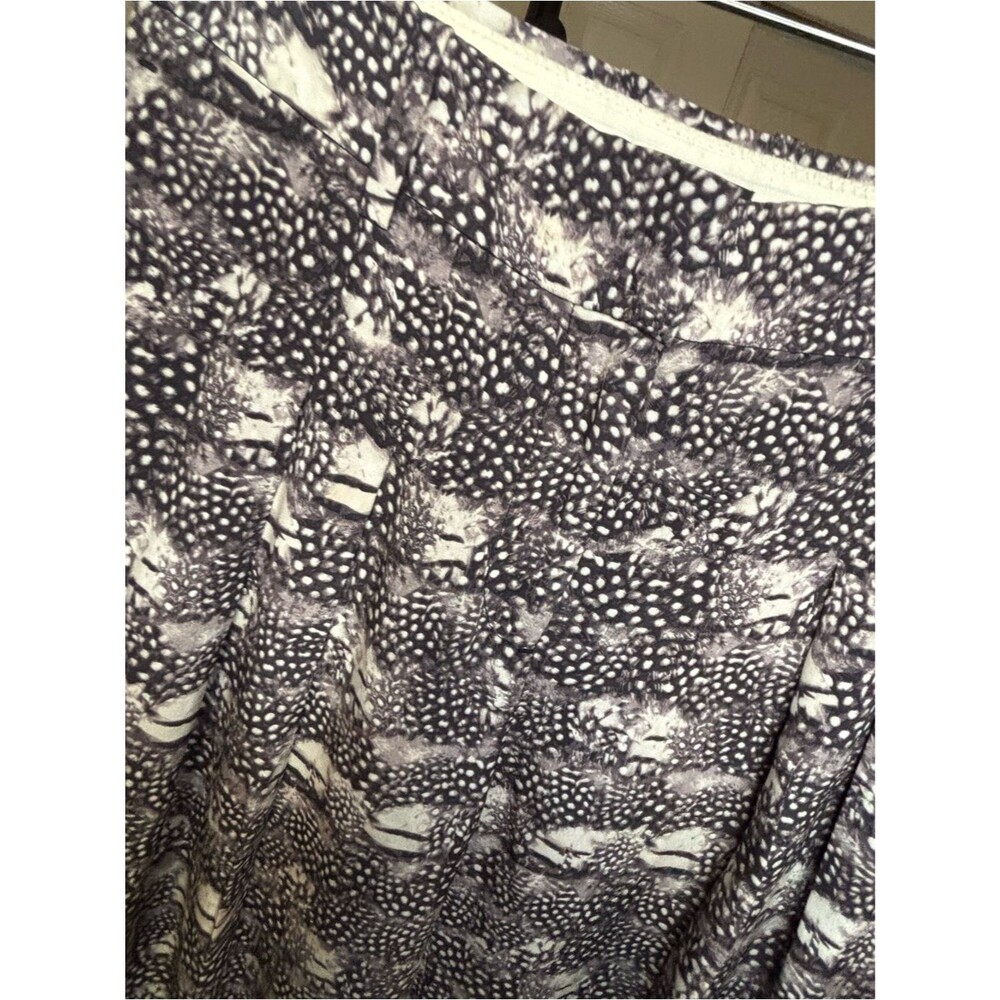 J. Crew Silk Black and White Printed Maxi Pants - Picture 5 of 6